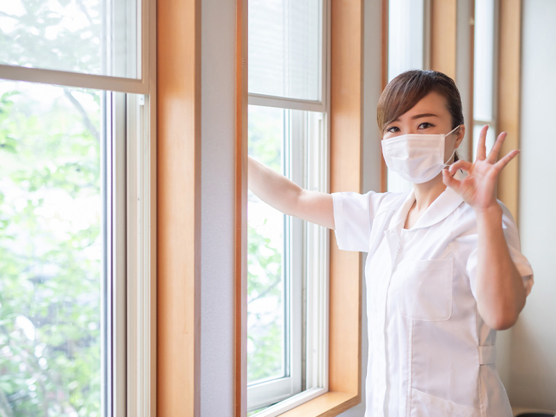 当院での感染対策について